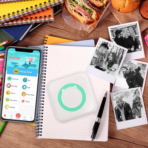 Pocket Wireless Thermal Printer — Mini Sticker Maker