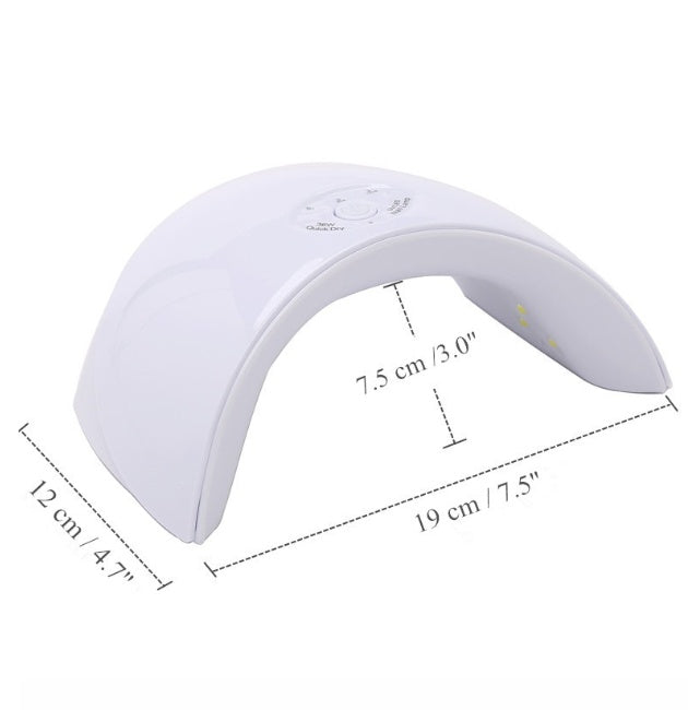 LED Phototherapy Nail Lamp — 36W UV Gel Curer